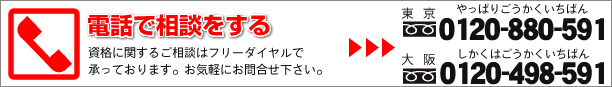 電話で申込みをする