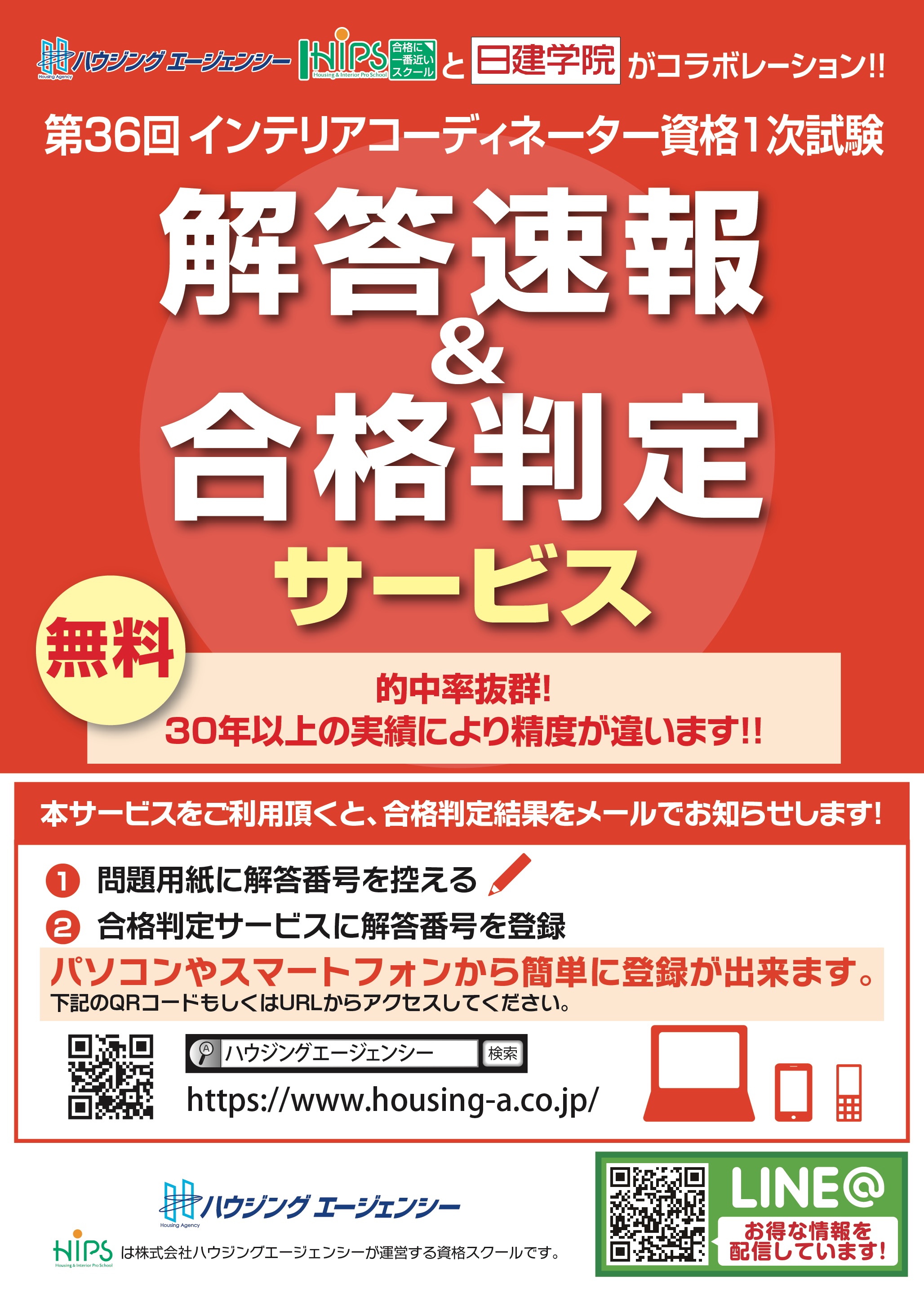 2018年度インテリアコーディネーター試験 解答速報 １次試験の解答 合格ライン 合格点がわかる インテリアコーディネータースクール スタッフ日記