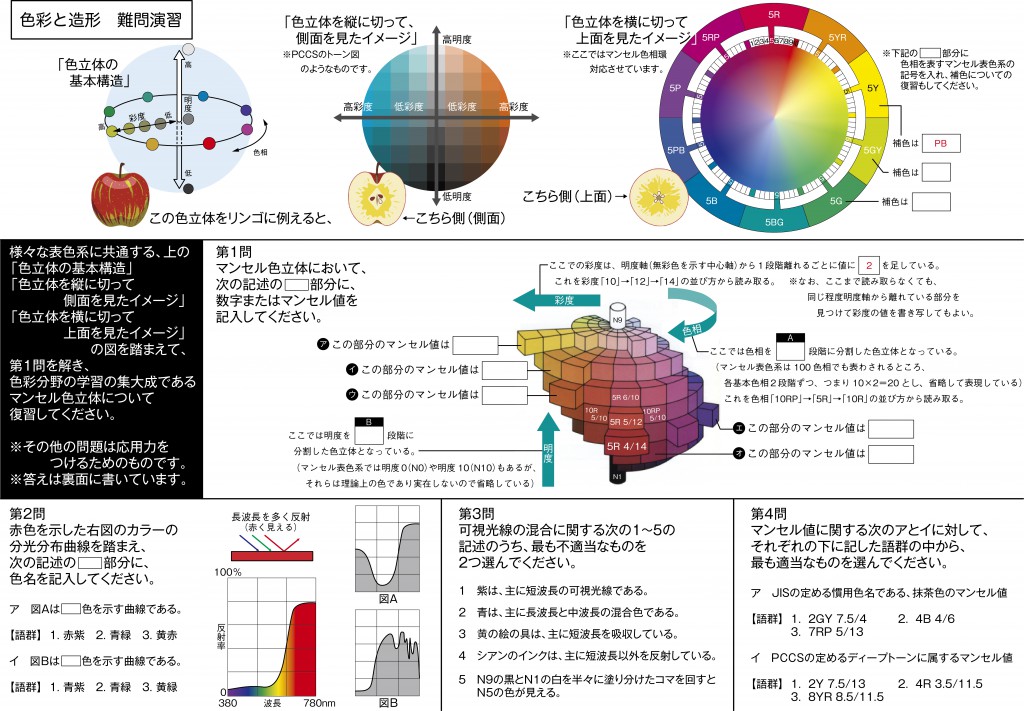 色彩と造形資料_難問演習